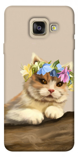 Чехол itsPrint Cat in flowers для Samsung A520 Galaxy A5 (2017)