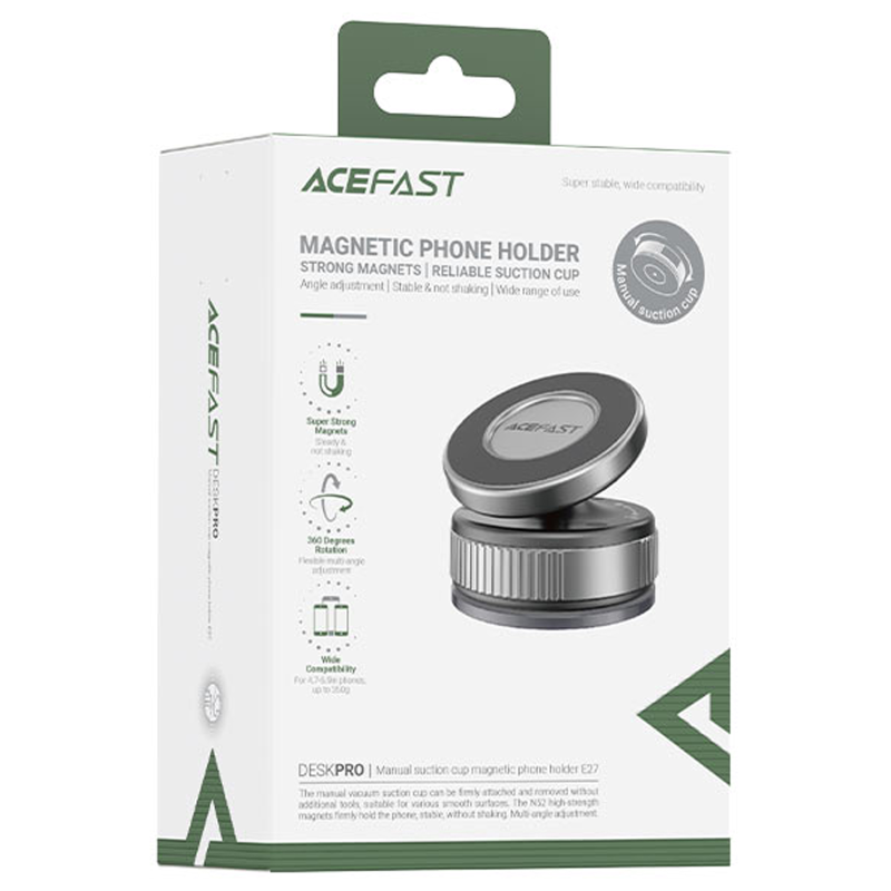 Магнитный держатель для телефона Acefast E33 neck-hanging, Black 4, купить оптом с доставкой