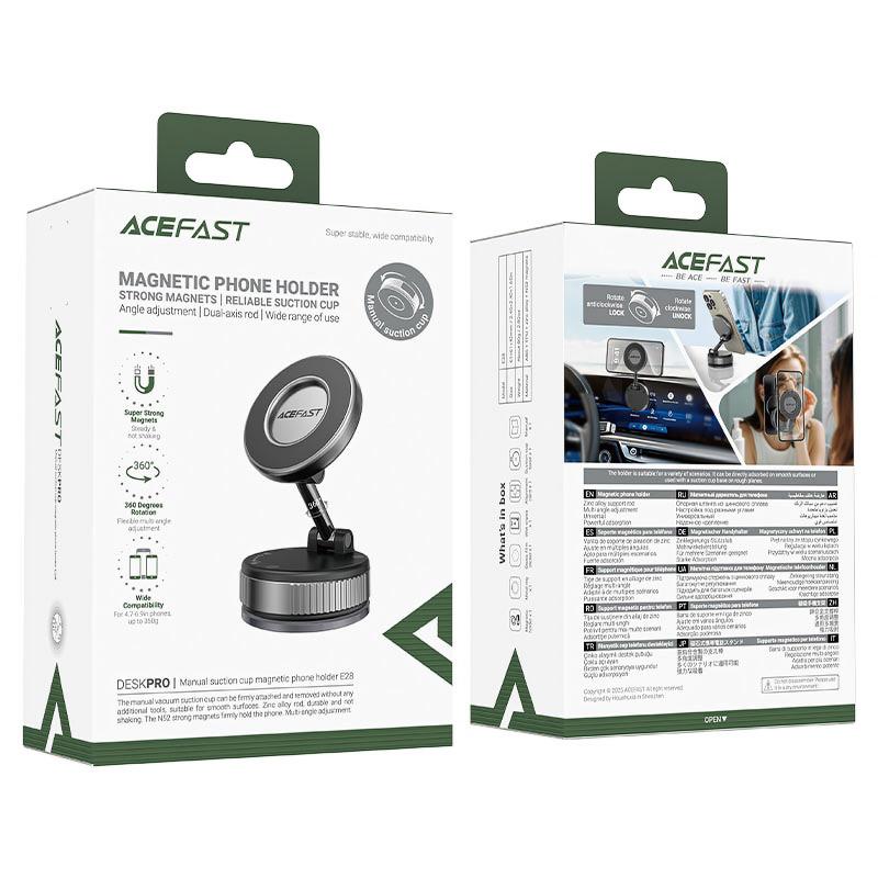 Магнітний тримач для телефону Acefast E28 Auto Fix 360° на малюнкі №6