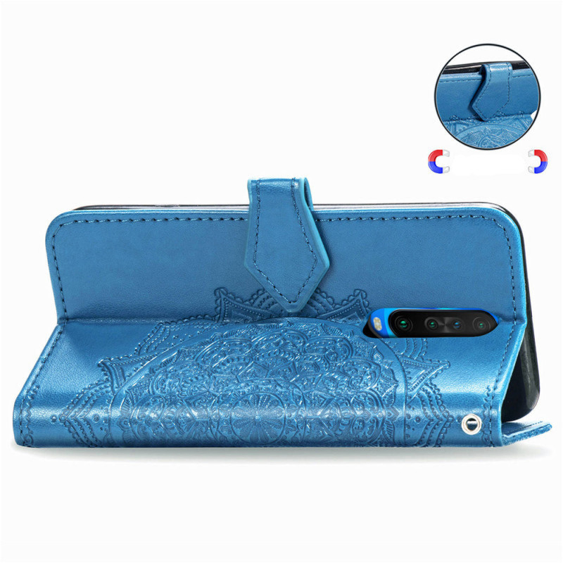 Кожаный чехол-книжка Art Case с визитницей для Xiaomi Redmi K30 / Poco X2 на картинке №3