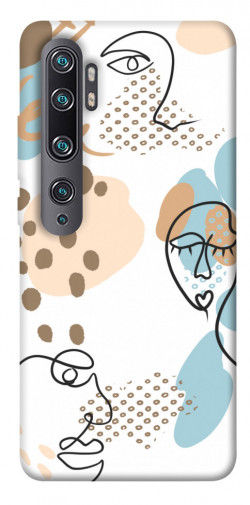 Чехол itsPrint Face pattern для Xiaomi Mi Note 10 / Note 10 Pro / Mi CC9 Pro
