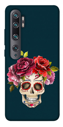 Чехол itsPrint Flower skull для Xiaomi Mi Note 10 / Note 10 Pro / Mi CC9 Pro