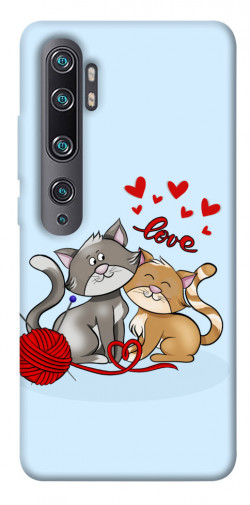 Чехол itsPrint Два кота Love для Xiaomi Mi Note 10 / Note 10 Pro / Mi CC9 Pro
