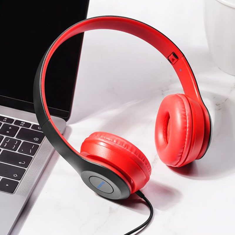 Накладні навушники Borofone BO5 (3.5mm/1.2m) на малюнкі №3