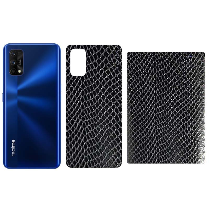 Защитная пленка SKLO Back (тыл) Snake (тех.пак) для Realme C11 (2021), Черный, Бронированная пленка, купить оптом с доставкой