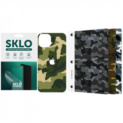 Защитная пленка SKLO Back (тыл+лого) Camo для Apple iPhone 12 (6.1")