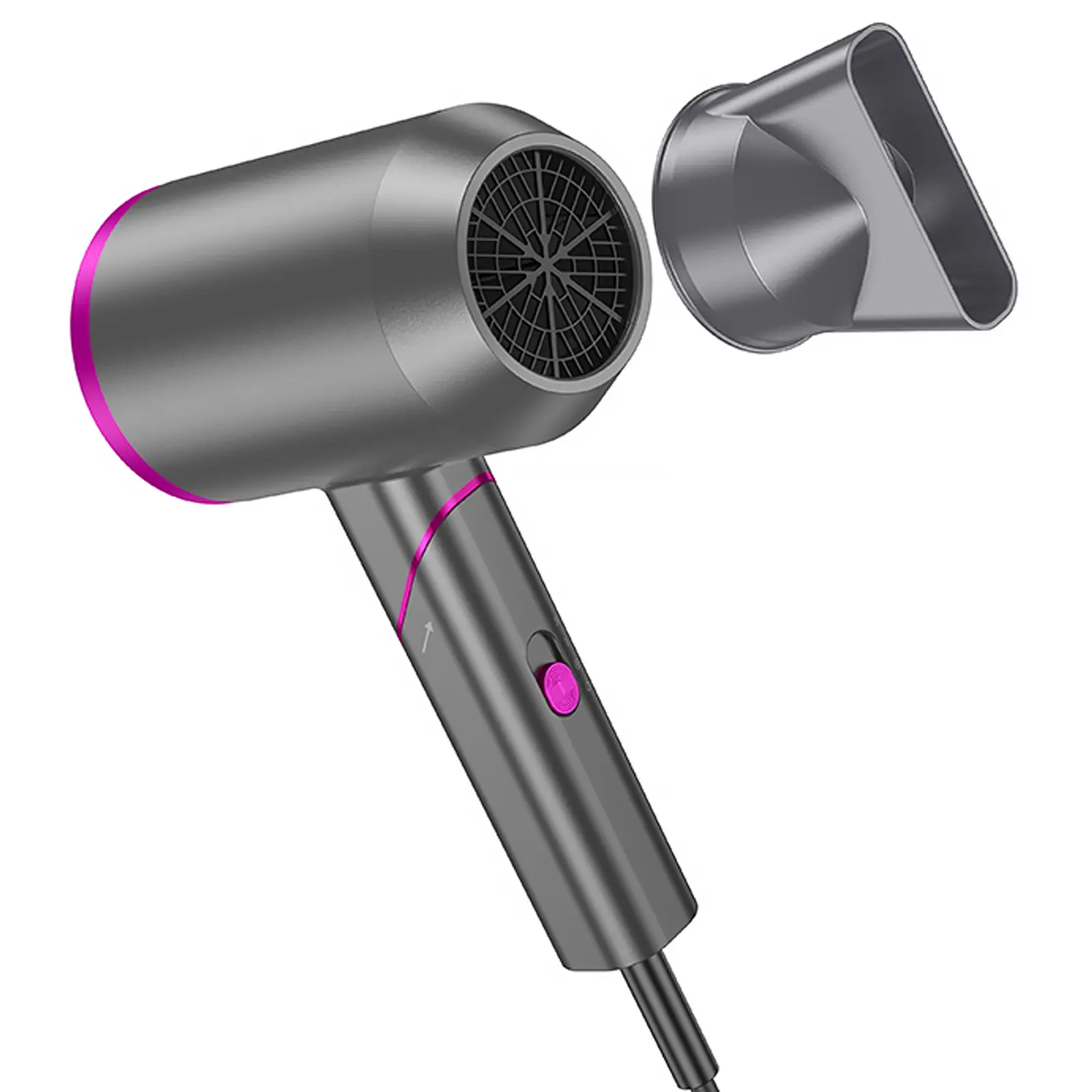 Фен для волос Hoco HP13 Plus Hot and cold air (1600W), Rose Red 2, купить оптом с доставкой