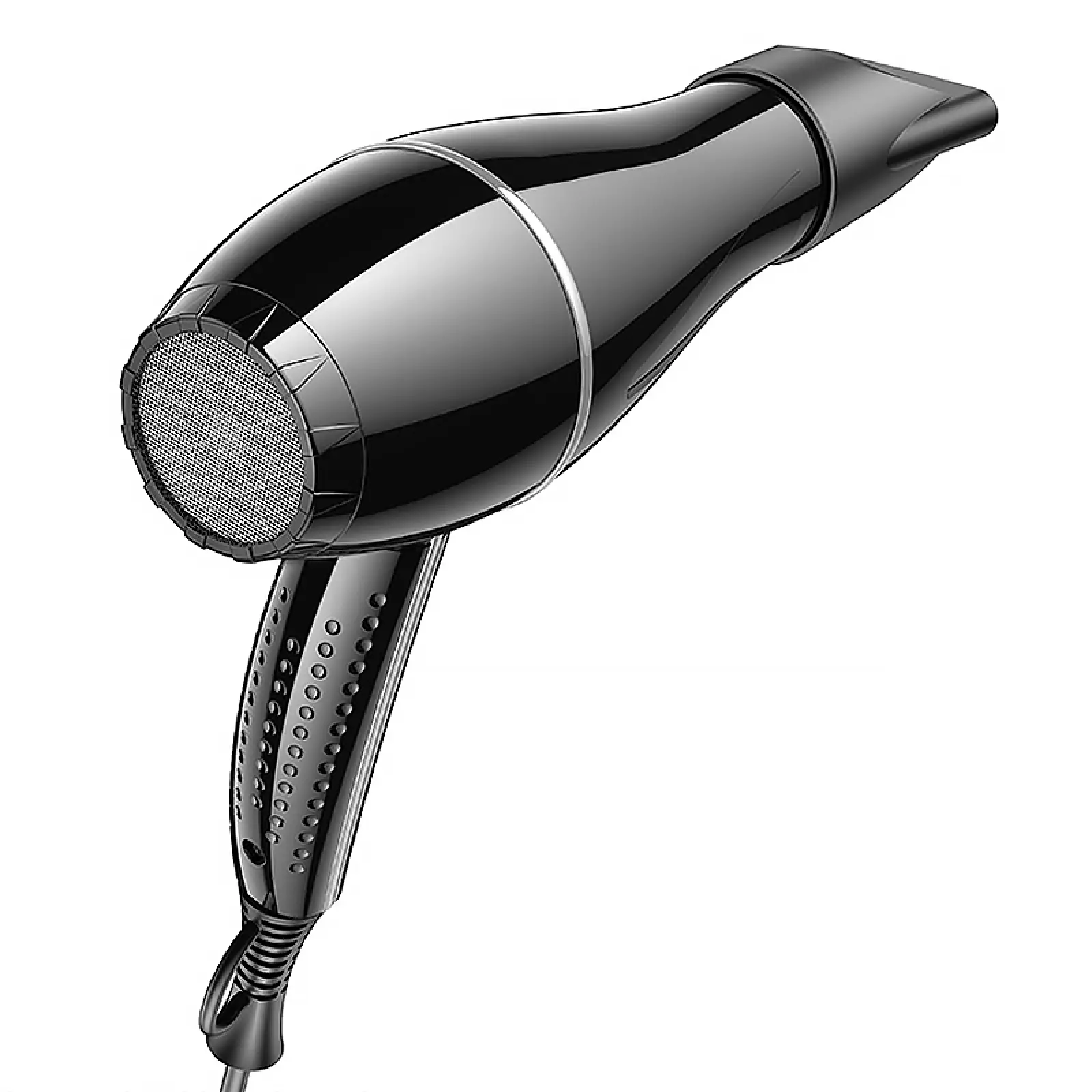 Фен для волос Hoco HP12 Hot and cold air (1450W), Black 3, купить оптом с доставкой