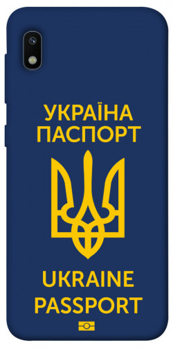 Чохол itsPrint Паспорт українця для Samsung Galaxy A10 (A105F)
