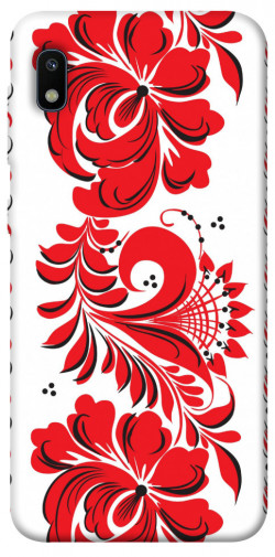 Чохол itsPrint Червона вишиванка для Samsung Galaxy A10 (A105F)