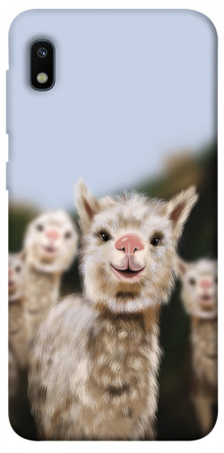 Чохол itsPrint Funny llamas для Samsung Galaxy A10 (A105F)
