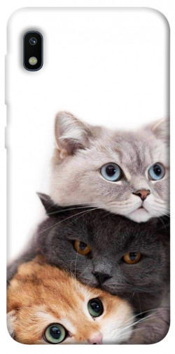 Чехол itsPrint Три кота для Samsung Galaxy A10 (A105F)