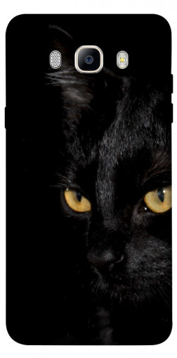Чехол itsPrint Черный кот для Samsung J710F Galaxy J7 (2016)