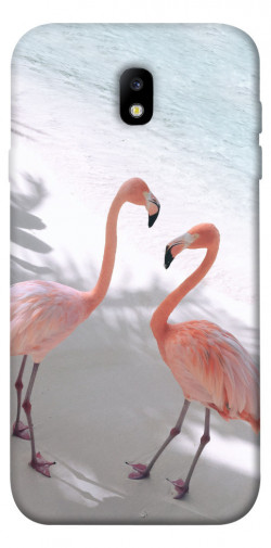 Чехол itsPrint Flamingos для Samsung J730 Galaxy J7 (2017)