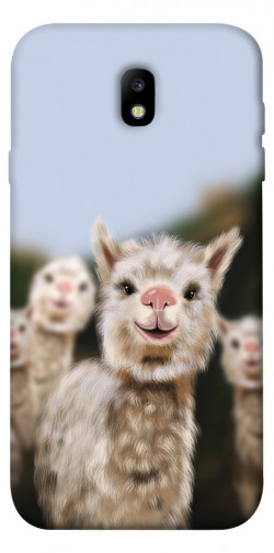 Чохол itsPrint Funny llamas для Samsung J730 Galaxy J7 (2017)