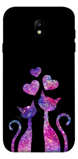 Чохол itsPrint Космічні коти для Samsung J730 Galaxy J7 (2017)