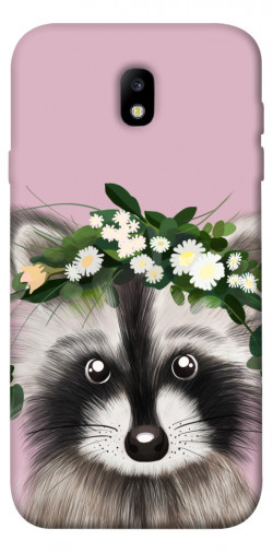 Чехол itsPrint Raccoon in flowers для Samsung J730 Galaxy J7 (2017)