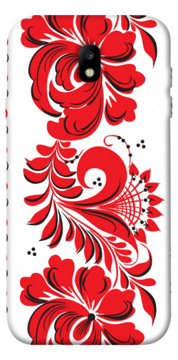 Чехол itsPrint Червона вишиванка для Samsung J730 Galaxy J7 (2017)