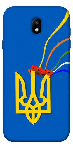 Чехол itsPrint Квітучий герб для Samsung J730 Galaxy J7 (2017)