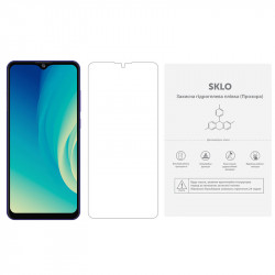 Захисна гідрогелева плівка SKLO (екран) (тех.пак) для ZTE Blade V40 Pro
