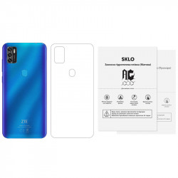 Захисна гідрогелева плівка SKLO (тил) (тех.пак) для ZTE Blade V40 Pro