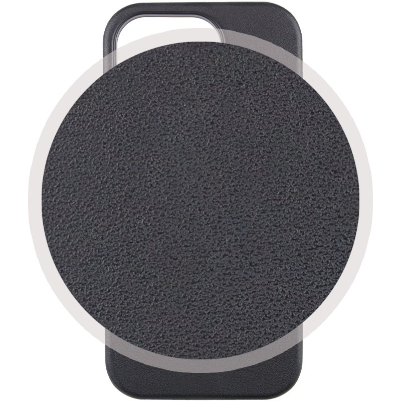 Кожаный чехол Leather Case (AAA) with MagSafe and Animation для Apple iPhone 14 (6.1) на картинке №2