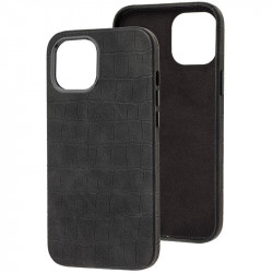 Уценка Кожаный чехол Croco Leather для Apple iPhone 14 Pro (6.1")