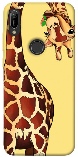 Чехол itsPrint Cool giraffe для Huawei Y6 (2019)