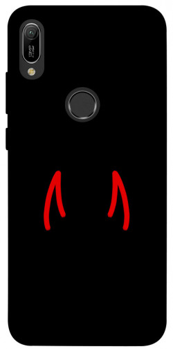 Чехол itsPrint Red horns для Huawei Y6 (2019)