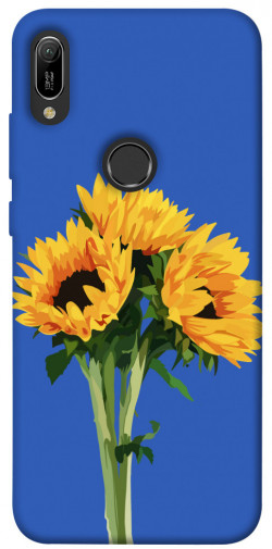 Чехол itsPrint Bouquet of sunflowers для Huawei Y6 (2019)
