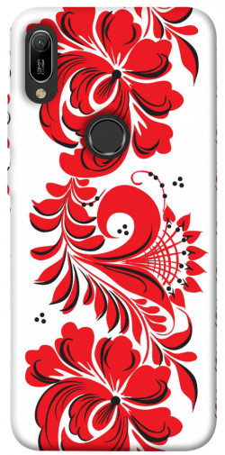 Чохол itsPrint Червона вишиванка для Huawei Y6 (2019)