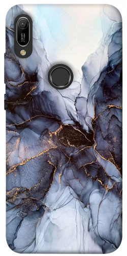 Чехол itsPrint Черно-белый мрамор для Huawei Y6 (2019)
