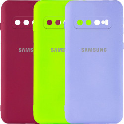 Уцінка Чохол Silicone Cover My Color Full Camera (A) для Samsung Galaxy S10