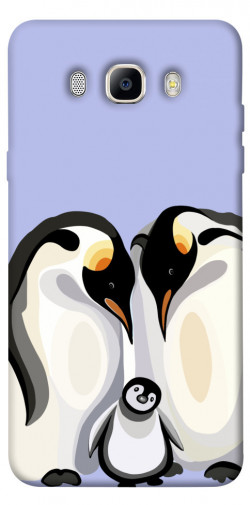 Чохол itsPrint Penguin family для Samsung J510F Galaxy J5 (2016)