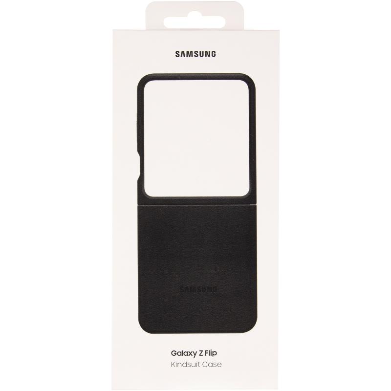 Шкіряний чохол Leather Case (AAA) для Samsung Galaxy Z Flip5 на малюнкі №5