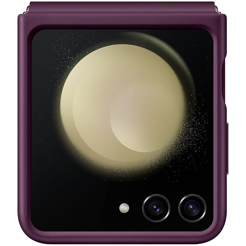 Шкіряний чохол Leather Case (AAA) для Samsung Galaxy Z Flip5 на малюнкі №3