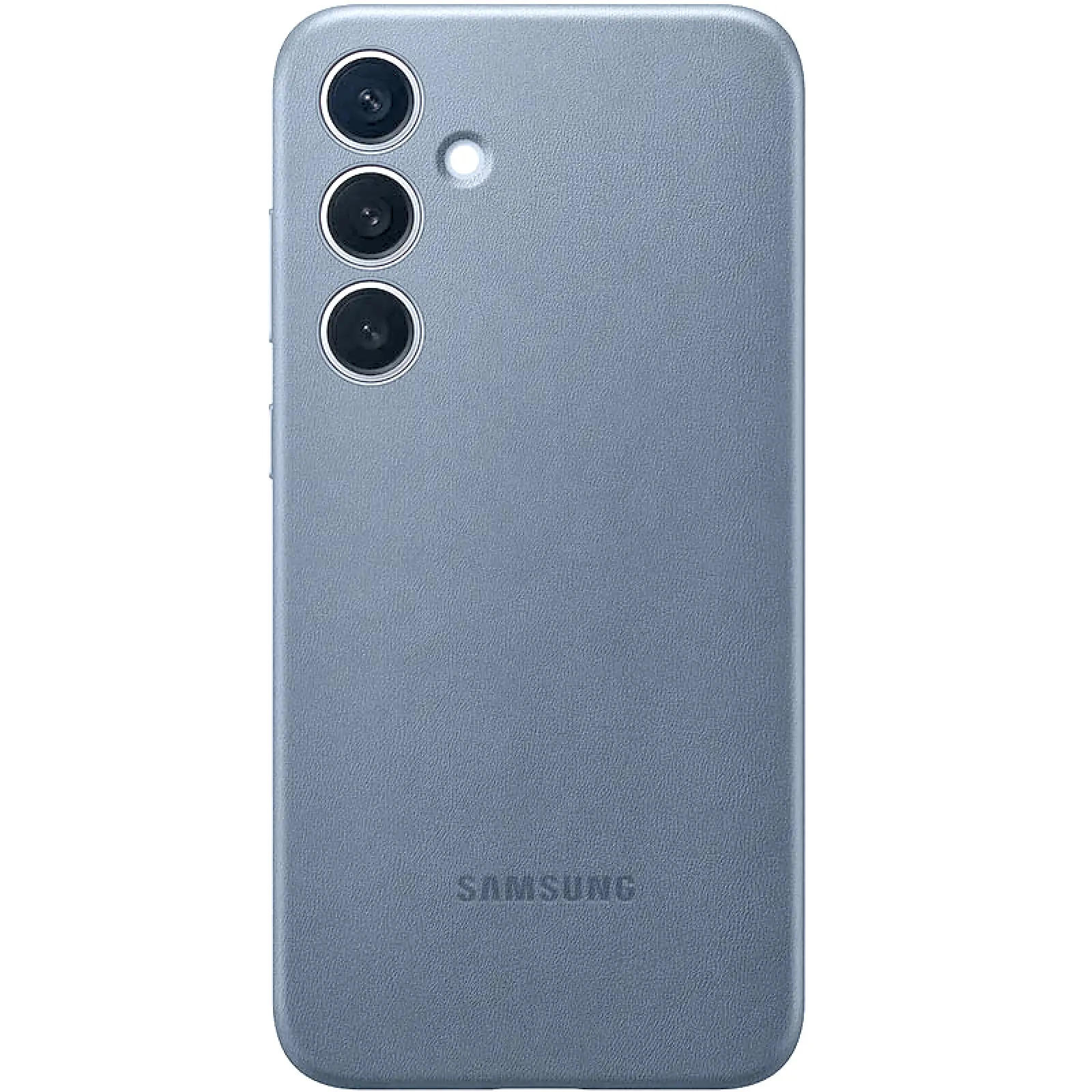 Шкіряний чохол Leather Case (AAA) для Samsung Galaxy S24+, Lavender gray, Штучна шкіра, купити оптом з доставкою