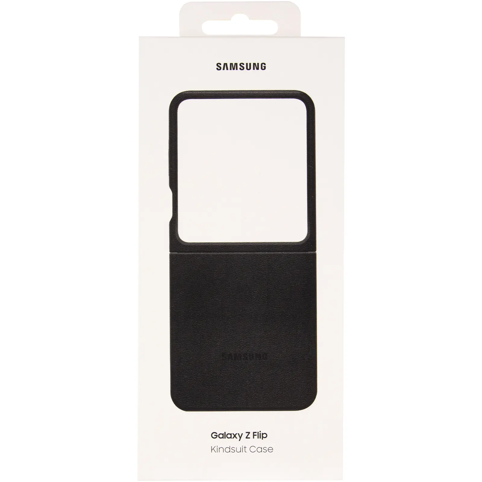 Шкіряний чохол Leather Case (AAA) для Samsung Galaxy Z Flip6, Black 4, Штучна шкіра, купити оптом з доставкою