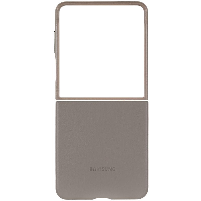 Шкіряний чохол Leather Case (AAA) для Samsung Galaxy Z Flip6 на малюнкі №6