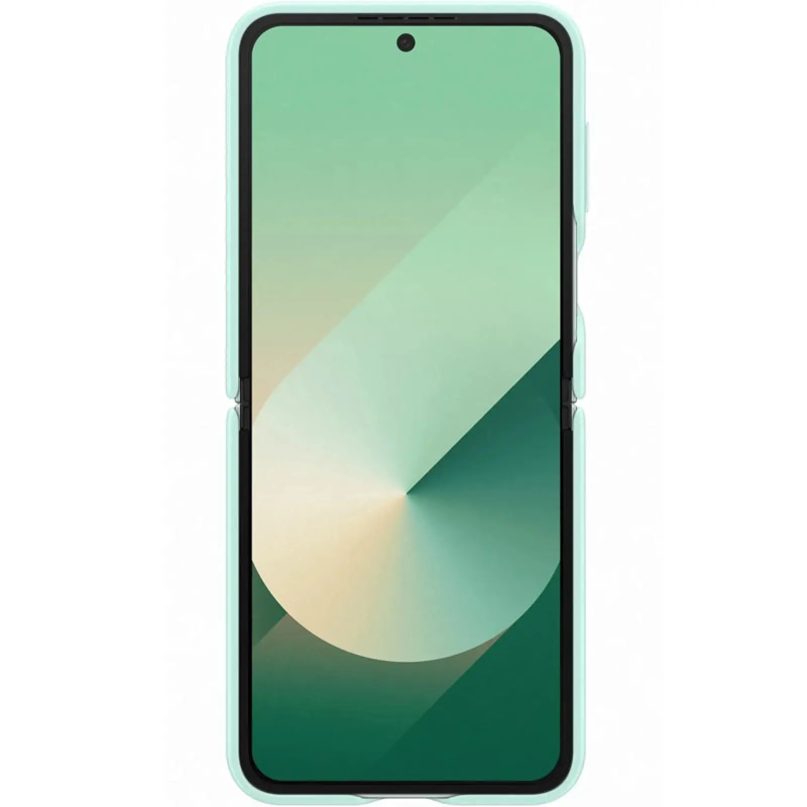 Шкіряний чохол Leather Case (AAA) для Samsung Galaxy Z Flip6, Turquoise 2, Штучна шкіра, купити оптом з доставкою