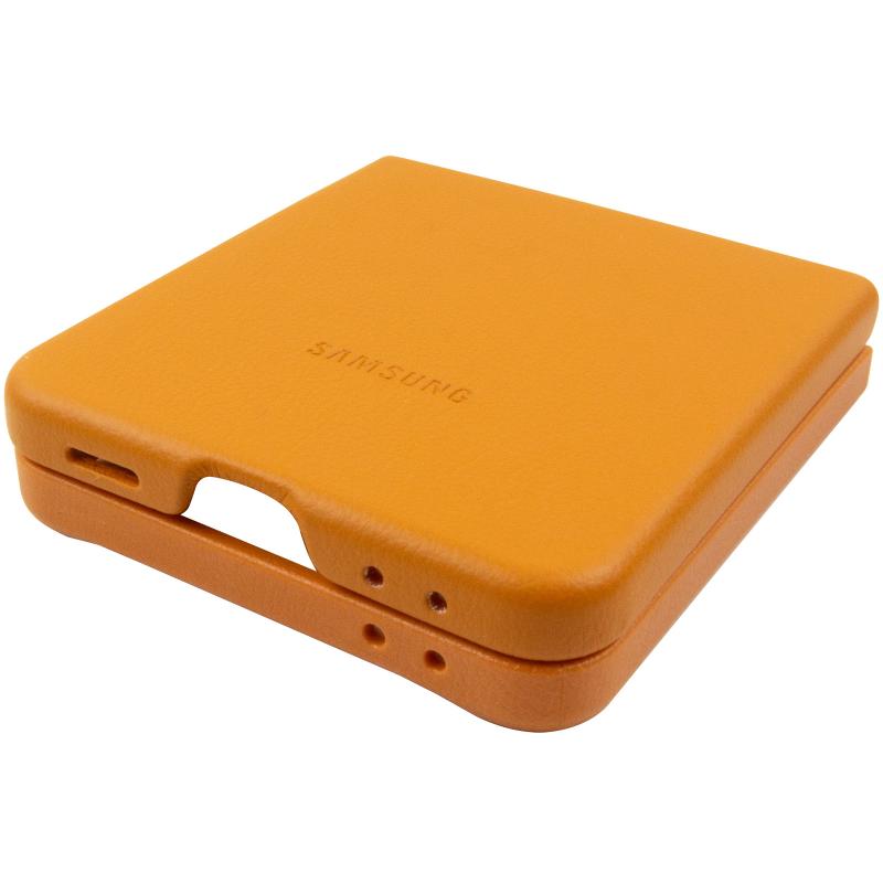 Шкіряний чохол Leather Case (AAA) для Samsung Galaxy Z Flip7 на малюнкі №4
