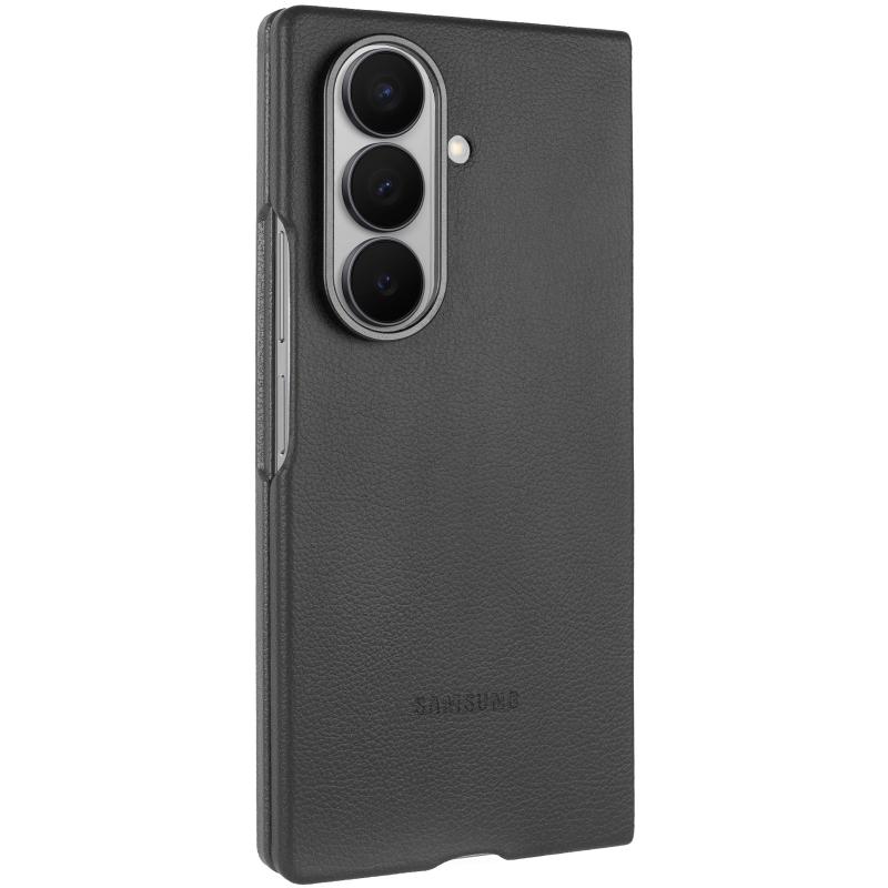 Шкіряний чохол Leather Case (AAA) для Samsung Galaxy Z Fold7 на малюнкі №1