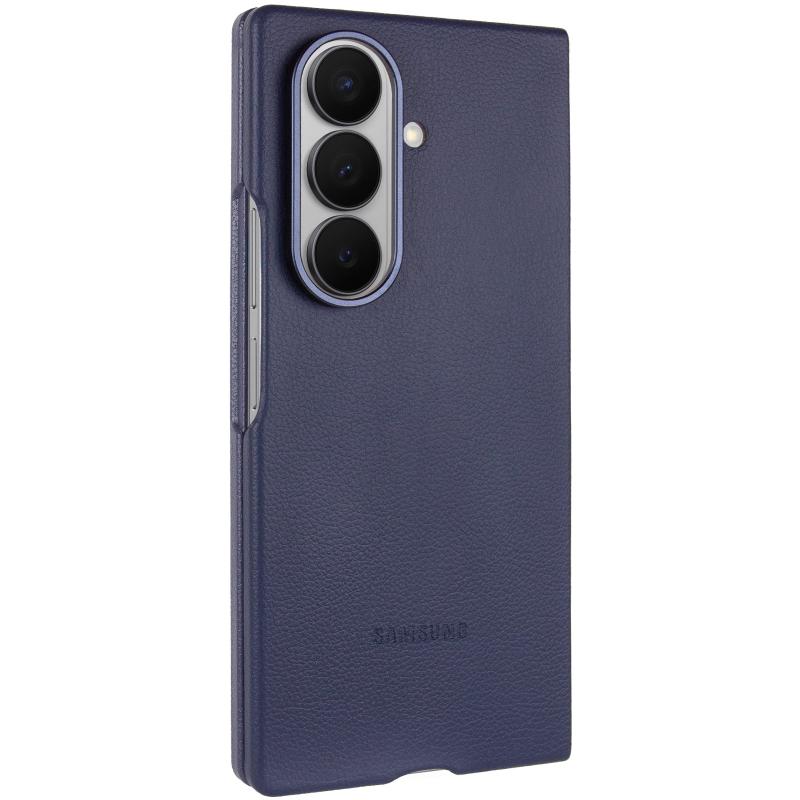 Шкіряний чохол Leather Case (AAA) для Samsung Galaxy Z Fold7 на малюнкі №1