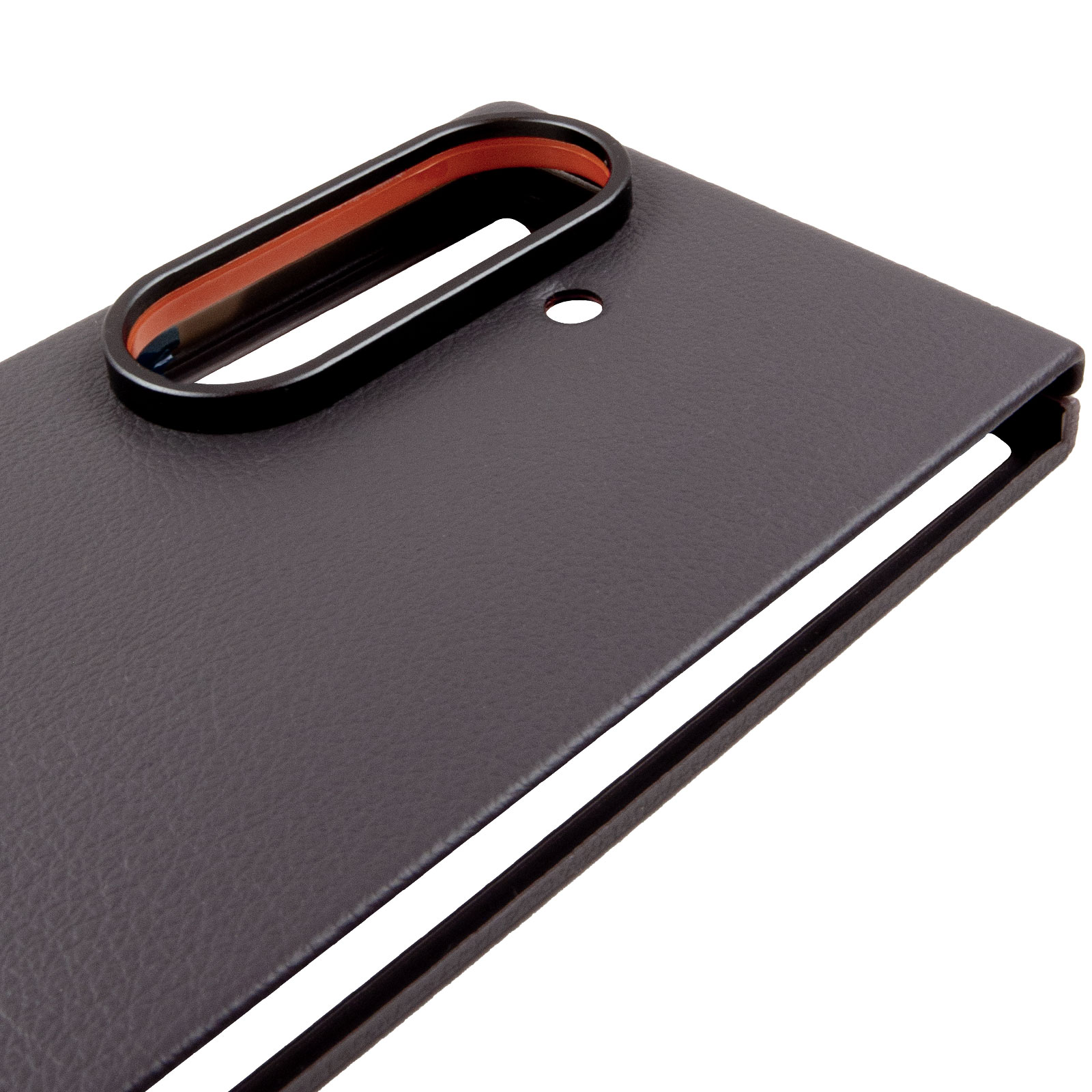 Уцінка Шкіряний чохол Leather Case (AAA) для Samsung Galaxy Z Fold7, Відкрита упаковка / Gray 3, Штучна шкіра, купити оптом з доставкою