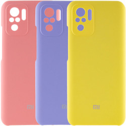 Чохол Silicone Cover Full Camera (AAA) для Xiaomi Redmi Note 10 / Note 10s