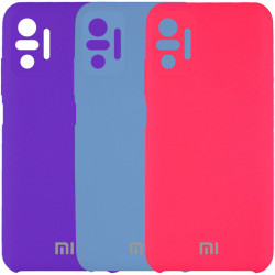 Чехол Silicone Cover Full Camera (AAA) для Xiaomi Redmi Note 10 Pro / 10 Pro Max