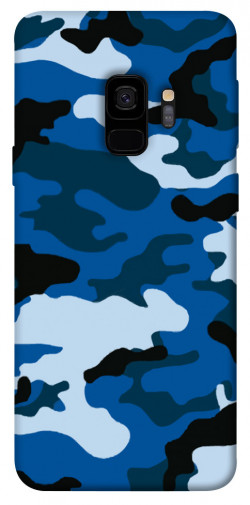 Чохол itsPrint Синій камуфляж 3 для Samsung Galaxy S9