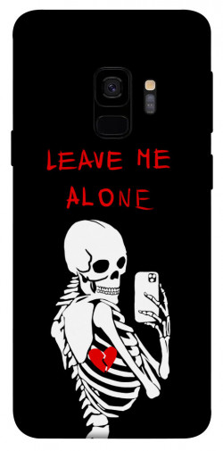 Чехол itsPrint Leave me alone для Samsung Galaxy S9