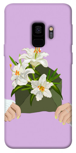 Чохол itsPrint Flower message для Samsung Galaxy S9