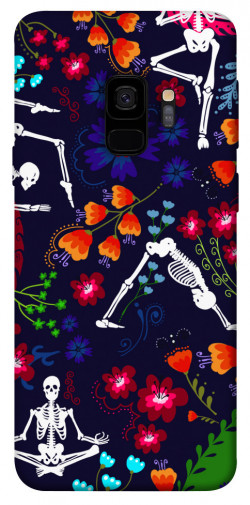 Чехол itsPrint Yoga skeletons для Samsung Galaxy S9